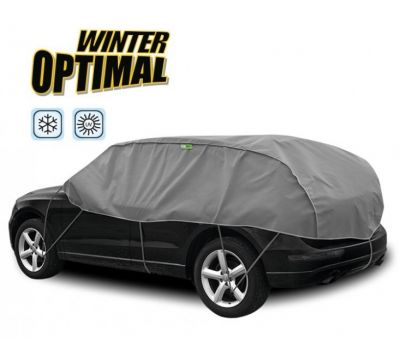  Semi Prelata auto, husa exterioara Infiniti FX35, pentru protectie impotriva inghetului si soarelui, marime SUV, lungime 300-330cm, model Winter Optimal 