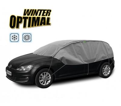  Semi Prelata auto, husa exterioara Opel Meriva, pentru protectie impotriva inghetului si soarelui, marime M-L Hatchback Combi, lungime 275-295cm, model Winter Optimal 