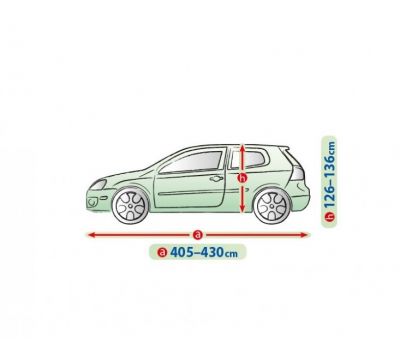  Prelata auto, husa exterioara VW Golf 5 Hatchback impermeabila in exterior anti-zgariere in interior lungime 405-430cm, L1 Hatchback/ Combi, model Mobile Garage 