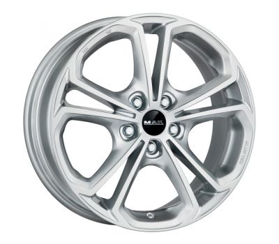  Mak Hessen Silver 7.5J x 18 Inch 5X105 ET35 CB56.6 