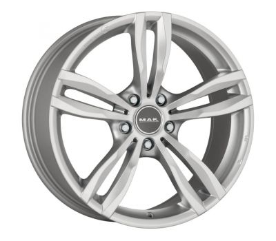  Mak Luft Silver 8J x 17 Inch 5X120 ET43 CB72.6 