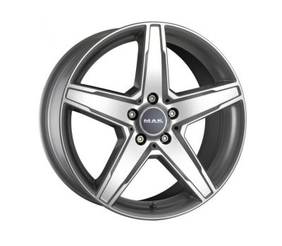  Mak Stern Silver 7J x 16 Inch 5X112 ET38 CB66.6 