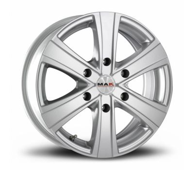  Mak Van 6 Silver 6.5J x 16 Inch 6X139.7 ET46 CB92.3 