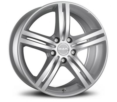  Mak Veloce Italia Silver 6J x 15 Inch 5X105 ET39 CB56.6 