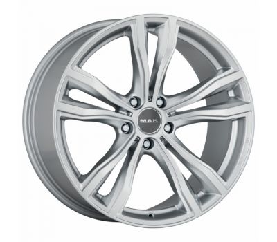  Mak X-mode Silver 10J x 20 Inch 5X120 ET40 CB74.1 