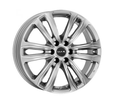  Mak Safari 6 Silver 8J x 18 Inch 6X139.7 ET35 CB112 