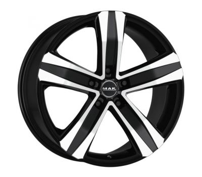  Mak Stone 5 3 Black Mirror 6.5J x 16 Inch 5X160 ET60 CB65.1 