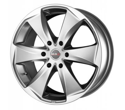  Mak Raptor 6 Graphite Mirror Face 7.5J x 17 Inch 6X139.7 ET46 CB92.3 