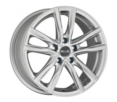  Mak Milano Silver 8J x 18 Inch 5X115 ET40 CB70.2 