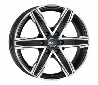  Mak King6 Ice Black 6.5J x 16 Inch 6X139.7 ET20 CB106.1 