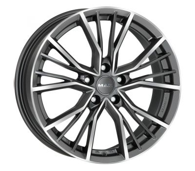  Mak Union Gun Met-mirror Face 8.5J x 19 Inch 5X112 ET20 CB66.45 