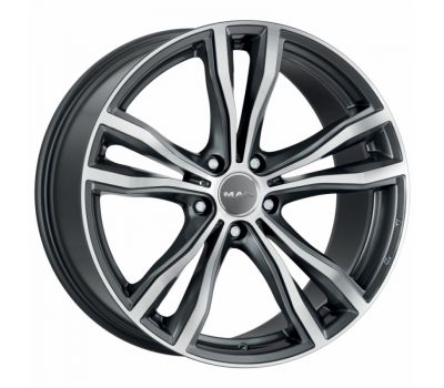  Mak X-mode Gun Met-mirror Face 9J x 19 Inch 5X112 ET32 CB66.6 