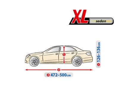  Prelata auto, husa exterioara Lexus Gs, impermeabila in exterior anti-zgariere in interior lungime 472-500cm, XL Sedan, model Optimal Garage 