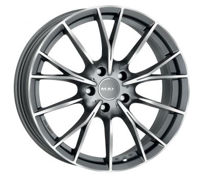  Mak Fabrik-d Gun Met-mirror Face 9.5J x 19 Inch 5X112 ET44 CB66.6 