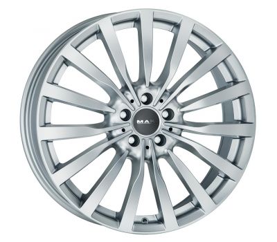  Mak Krone Silver 8.5J x 19 Inch 5X130 ET52 CB84.1 