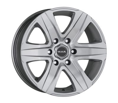  Mak Stone 6 Silver 8J x 18 Inch 6X114.3 ET45 CB66.1 