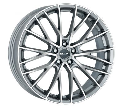  Mak Speciale-d Graphite Mirror Face 9.5J x 19 Inch 5X112 ET20 CB66.45 