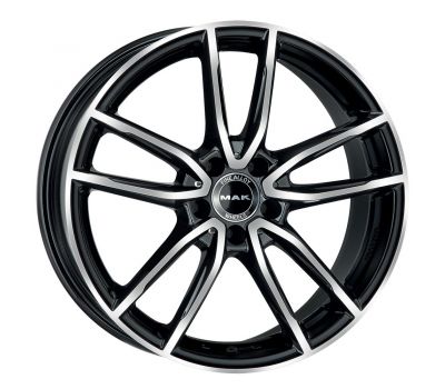  Mak Evo Black Mirror 8.5J x 21 Inch 5X112 ET40 CB66.6 