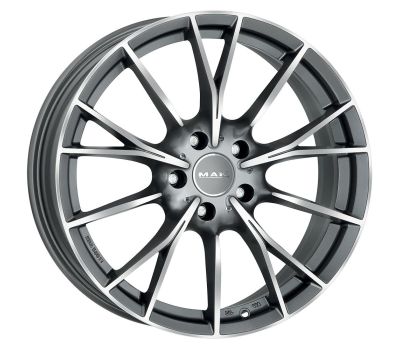  Mak Fabrik Gun Met-mirror Face 8.5J x 19 Inch 5X112 ET25 CB66.6 