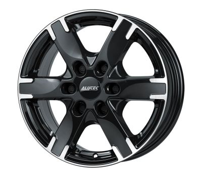  Alutec Titan Diamant-schwarz-frontpoliert 7.5J x 17 Inch 6X114.3 ET39 CB66.1 