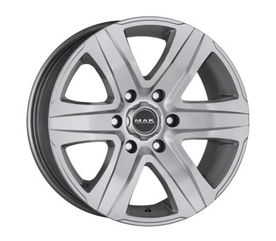  Mak Stone 6 W Silver 6.5J x 16 Inch 6X130 ET54 CB84.1 