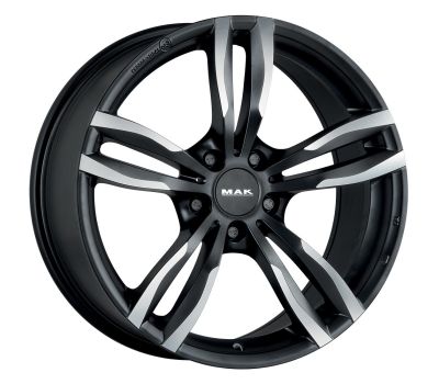  Mak Luft Ice Black 7.5J x 17 Inch 5X120 ET34 CB72.6 