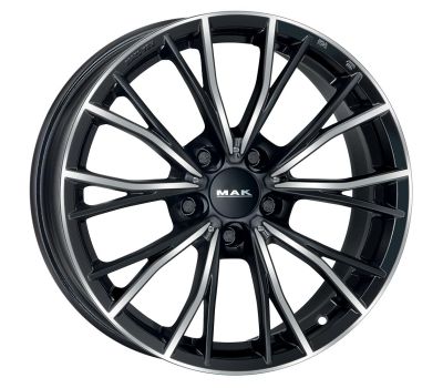 Mak Mark Black Mirror 7.5J x 17 Inch 5X120 ET34 CB72.6 