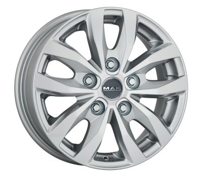  Mak Load 5 Silver 6.5J x 16 Inch 5X118 ET55 CB71.1 