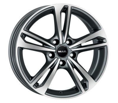  Mak Emblema Gun Met-mirror Face 7J x 17 Inch 4X108 ET25 CB65.1 