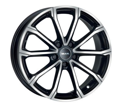  Mak Davinci Black Mirror 6.5J x 16 Inch 4X100 ET37 CB60.1 