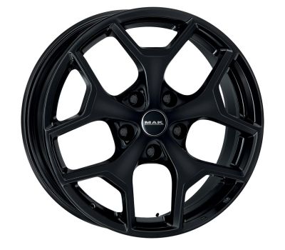  Mak Liberty Gloss Black 7.5J x 17 Inch 5X127 ET44 CB71.6 