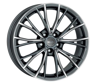  Mak Mark-d Gun Met-mirror Face 9.5J x 19 Inch 5X112 ET39 CB66.6 