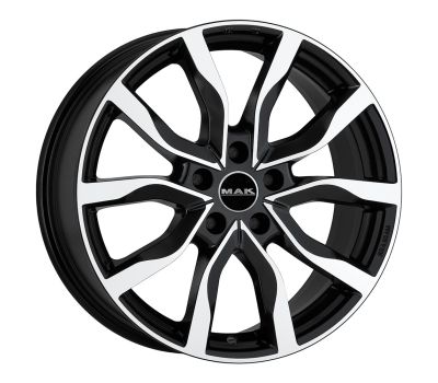  Mak Highlands Black Mirror 8J x 18 Inch 5X127 ET40 CB71.6 