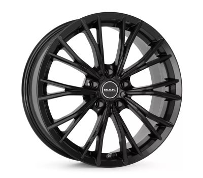  Mak Mark Gloss Black 7.5J x 17 Inch 5X112 ET24 CB66.6 