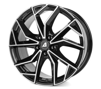  Alutec Adx.02 Diamant-schwarz-frontpoliert 7J x 17 Inch 5X108 ET42 CB65.1 