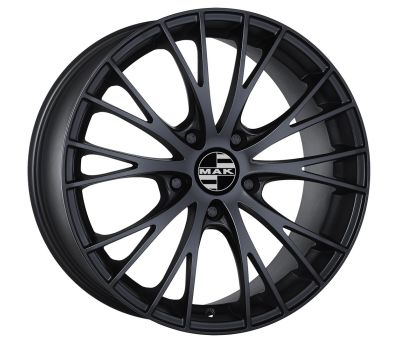  Mak Rennen Matt Black 9.5J x 19 Inch 5X130 ET45 CB71.6 