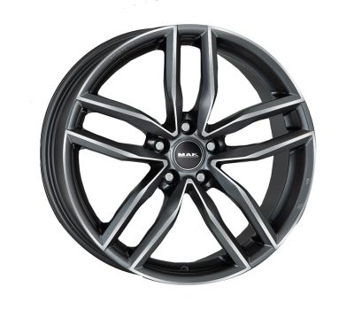  Mak Sarthe W Gun Met-mirror Face 7J x 17 Inch 5X112 ET40 CB57.1 