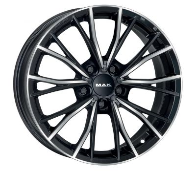  Mak Mark Black Mirror 8J x 17 Inch 5X120 ET30 CB72.6 