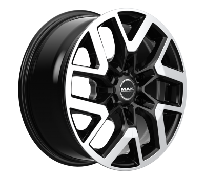  Mak Gravel Black Mirror 6.5J x 16 Inch 6X130 ET62 CB84.1 