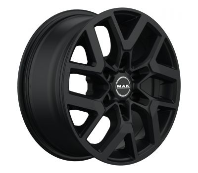  Mak Gravel Matt Black 7.5J x 17 Inch 6X139.7 ET25 CB106.1 