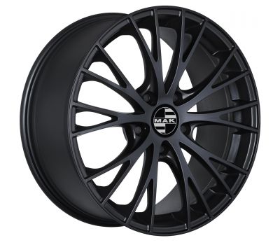  Mak Rennen Matt Black 8.5J x 19 Inch 5X130 ET48 CB71.6 