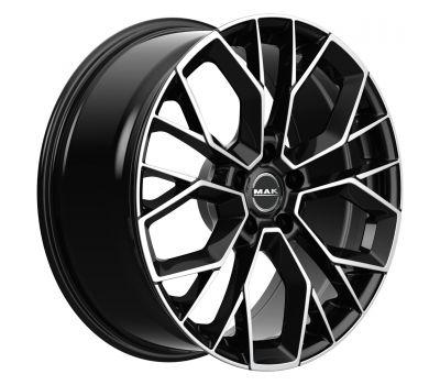  Mak Stilo Black Mirror 8.5J x 21 Inch 5X114.3 ET40 CB76 