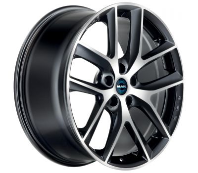  Mak Voltage  Black Mirror 8.5J x 19 Inch 5X114.3 ET38 CB64.1 