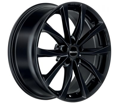  Mak Wolf Gloss Black 7.5J x 17 Inch 5X112 ET30 CB76 