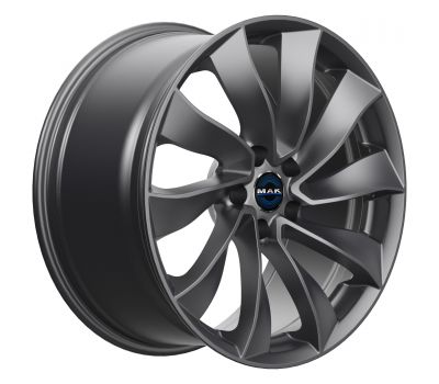  Mak Solar Gloss Gun Metallic 8.5J x 18 Inch 5X114.3 ET38 CB64.1 