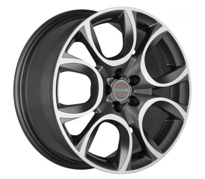  Mak Torino W Gun Met-mirror Face 6.5J x 16 Inch 5X098 ET39 CB58.1 