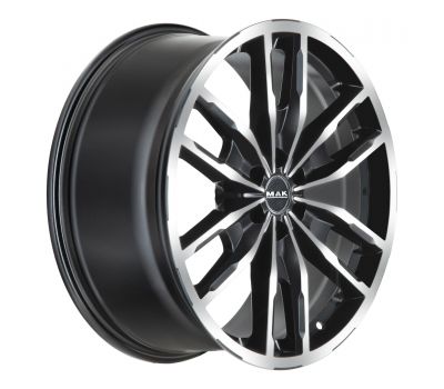  Mak Peak Black Mirror 8.5J x 18 Inch 6X139.7 ET55 CB93.1 