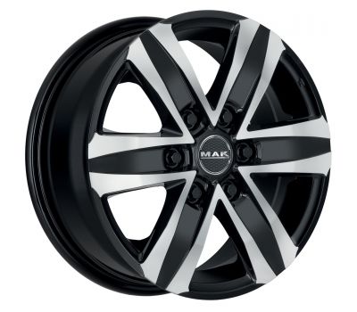  Mak Stone 6 Black Mirror 8J x 18 Inch 6X139.7 ET35 CB106.1 