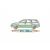  Prelata auto, husa exterioara Audi A4 Avant/ Combi impermeabila in exterior anti-zgariere in interior lungime 455-480cm, XL Hatchback/ Combi model Silver Garage 