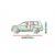  Prelata auto, husa exterioara Jeep Grand Cherokee impermeabila in exterior anti-zgariere in interior lungime 450-510cm, XL Suv/ Off Road, model Mobile Garage 